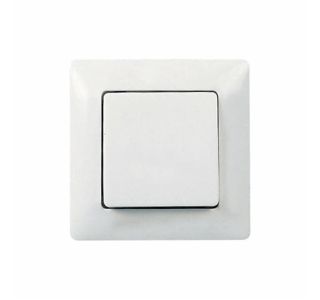 PODOMETNO TIPKALO MIKRO ŽALUZIJSKO 10A BELO, 2 TIPKI GOR-DOL