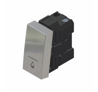 PODOMETNO TIPKALO MODYS NAVADNO 10A SREB, 1M, ZVONEC, BREZ TL