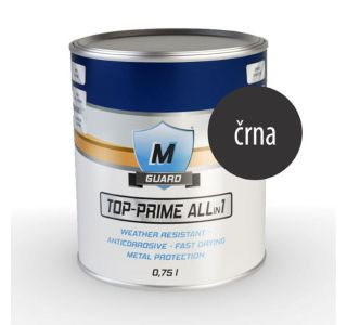 POKRIVNI PREMAZ M-GUARD TOP-PRIME ALL IN 1 RAL. 9005 ČRN 0.75L