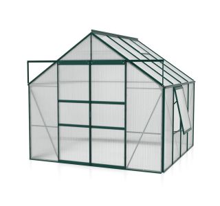 POLIKARBONATNI RASTLINJAK VITAVIA MERIDIAN 2 6700 VP6MM SMARAGDNA 2.6X2.6M