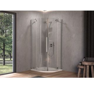 POLKROŽNA KAB. ZA PRHANJE KOLPA SAN R 100 SBR/1 POLARIS SILVER PROF. PROZ. STEK.