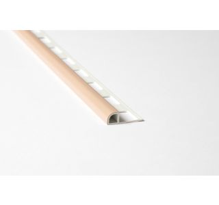 POLKROŽNA LETEV JMK PVC P PROFIL- DOL 2.70M 8MM RDEČE-BEŽ