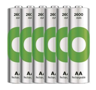 POLNILNI BATER.VLOŽEK GP RECYKO 2600 MAH HR6 (AA) 6KOS