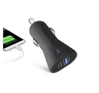 POLNILNIK ZA GSM SBS AVTOPOLNILEC 3100 TYPE C+USB ČRN