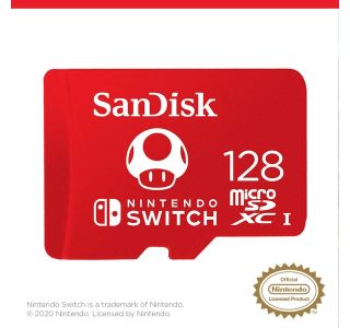 POMNILNIŠKA KARTICA SANDISK SAN MICRO 128GB NINTENDO POMNILNIŠKA KARTICA SANDISK SAN MICRO 128GB NINTENDO
