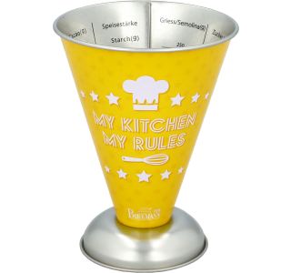 POSODA ZA PRIPRAVO HRANE BIRKMANN 11X14.5 CM MERILNI VRČ RUMEN