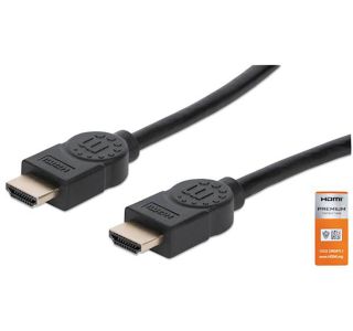 POVEZOVALNI KABEL MANHATTAN 4K@60HZ HDMI ETH 1M