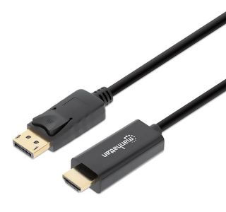 POVEZOVALNI KABEL MANHATTAN DISPLAY PORT-HDMI KABEL1M