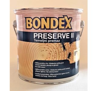 TEMELJNI PREMAZ BONDEX PRESERVE III 2.5L TEMELJNI PREMAZ BONDEX PRESERVE III 2.5L