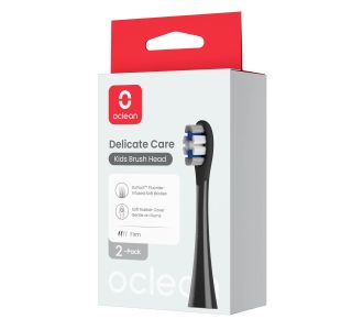 PRIBOR IN DODATKI OCLEAN NASTAVEK DELICATE CARE KIDS, 6 KOS, ČRNA