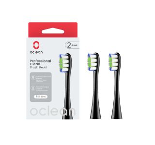 PRIBOR IN DODATKI OCLEAN NASTAVEK PROFESSIONAL CLEAN, 2 KOS, ČRNA