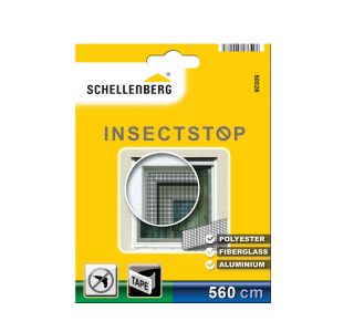 SCHELLENBERG PRITRDILNI TRAK ZA ZAŠČITNO MREŽO PROTI INSEKTOM ZA PRITRJEVANJE MREŽ IZ POLIESTRA, FIBERGLASA IN ALUMINIJA 5,6M