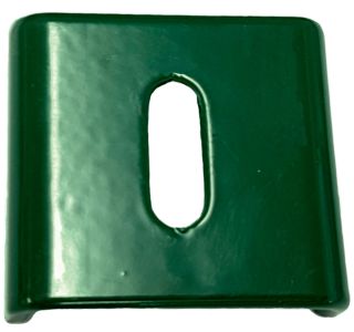 PRIBOR ZA OGRAJO SPOJKA M ZA STEBER 50X50 Z VIJAKOM KOV. ZELENA 4/1 PRIBOR ZA OGRAJO SPOJKA M ZA STEBER 50X50 Z VIJAKOM KOV. ZELENA 4/1