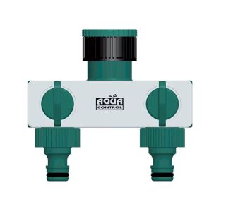 PRIKLJUČEK ZA VODO AQUA CONTROL C2026 ZA PIPO 2 IZHODA