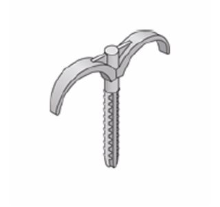 PRIKLJUČNI PRIBOR UNIPIPE DVOJNO DRŽALO CEVI L=6 CM