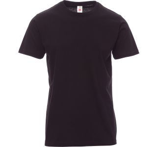 MAJICA KRATKI ROKAV PAYPER PRINT, ČRNA, M T-SHIRT