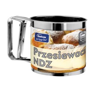 PRIPOMOČEK ZA DEKORIRANJE GALICIJA POSIPALNIK / SITO IZ NERJAVEČEGA JEKLA
