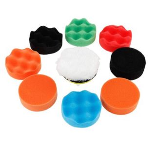 PRIPOMOČEK ZA ČIŠČENJE CARMOTION SET POLIRNIH GOBIC NASTAVEK 80MM 10/1