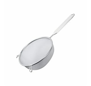 PRIPOMOČEK ZA ODCEJANJE DOMY CEDILO Z ENIM ROČAJEM 16 CM KOVINSKO PRIPOMOČEK ZA ODCEJANJE DOMY CEDILO Z ENIM ROČAJEM 16 CM KOVINSKO