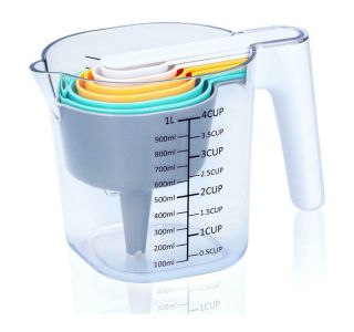 PRIPOMOČEK ZA PEKO ALPINA KOMPLET MERILNIH SKODELIC PRIPOMOČEK ZA PEKO ALPINA KOMPLET MERILNIH SKODELIC