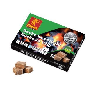 PRIPOMOČKI ZA PODŽIG FLASH KOCKA ZA VŽIG FLASH EKO 32 KOM PRIPOMOČKI ZA PODŽIG FLASH KOCKA ZA VŽIG FLASH EKO 32 KOM