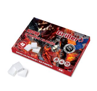 PRIPOMOČKI ZA PODŽIG FLASH KOCKE ZA VŽIG GRILLERO 48 KOM PRIPOMOČKI ZA PODŽIG FLASH KOCKE ZA VŽIG GRILLERO 48 KOM