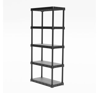 PVC REGAL PRACTIC 174.5X80X40 CM 5P/50KG ČRN