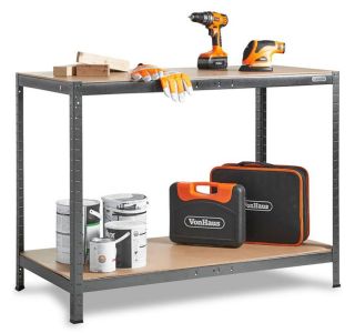 PVC REGAL VONHAUS 90X120X60 CM 2P/100KG HAMMERITE