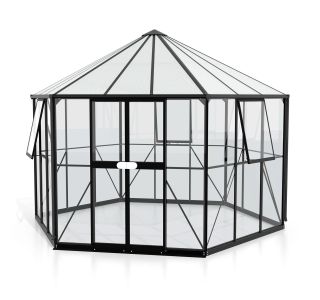 RASTLINJAK, STEKLO/POLIK. VITAVIA GALAXY 9000 ESG/HKP ČRNA 284X336X383