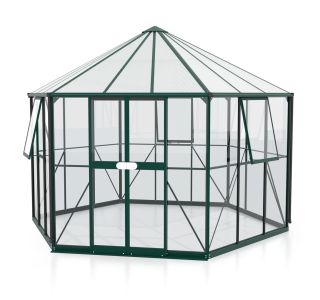 RASTLINJAK, STEKLO/POLIK. VITAVIA GALAXY 9000 ESG/HKP SMARAGDNA 284X336X383