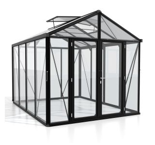 RASTLINJAK, STEKLO/POLIK. VITAVIA ZEUS COMFORT 8100 ESG/VP ČRNA 2.6X3.2M