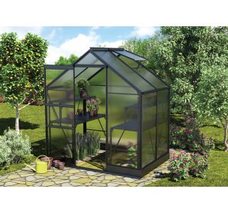 POLIKARBONATNI RASTLINJAK VITAVIA APOLLO 2500 VP4MM 2X1.4M ČRNA