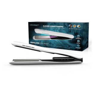 LIKALNIK ZA LASE REVAMP PROGLOSS ION SHINE ST1850 CERAMIC, BELE BARVE LIKALNIK ZA LASE REVAMP PROGLOSS ION SHINE ST1850 CERAMIC, BELE BARVE