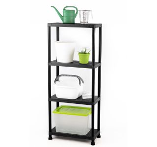 PVC REGAL PRACTIC 138X60X30 CM 4P/20KG ČRN