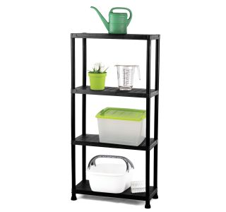 PVC REGAL PRACTIC 138X80X30 CM 4P/20KG ČRN