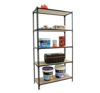 REGAL SIMONRACK 200X110X40 CM 5P/200KG ANTRACIT MADERCLICK SUPER