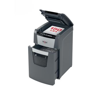 UNIČEVALNIK PAPIRJA REXEL AUTO+ 150X 4X28/P4 OPTIMUM 2020150XEU
