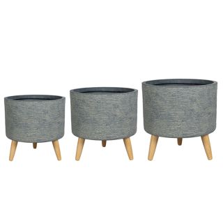 KERAMIČNI NOTRANJI LONEC TS RIVA EARTH 24 CM H28 NA STOJALU KERAMIČNI NOTRANJI LONEC TS RIVA EARTH 24 CM H28 NA STOJALU