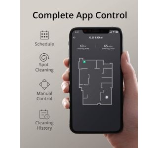 ROBOTSKI SESALNIK EUFY ROBOVAC G30 HYBRID BLACK
