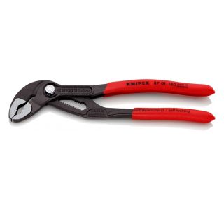 ROČNO ORODJE KNIPEX KLEŠČE PAPIGA COBRA 180MM ATRAMENTIRANE ROČNO ORODJE KNIPEX KLEŠČE PAPIGA COBRA 180MM ATRAMENTIRANE