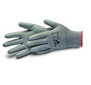 PRIBOR ZA PLESKANJE SCHULLER ROKAVICE ZAŠČITNE NYLON SIVE VEL.: 9 / L