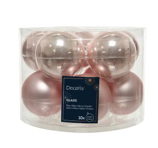 ROZA STEKLENE BUNKE, 10 KOSOV, PREMER 60 MM ROZA STEKLENE BUNKE, 10 KOSOV, PREMER 60 MM