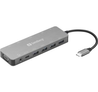 USB RAZDELILEC (HUB) SANDBERG SB13645 HUB / DOCK