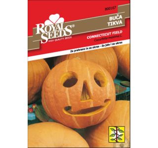 PLODOVKA ROYAL SEEDS BUČA CONNECTICUT F. 167 PLODOVKA ROYAL SEEDS BUČA CONNECTICUT F. 167