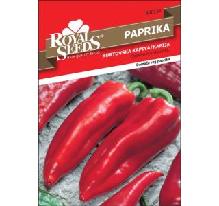 PLODOVKA ROYAL SEEDS PAPRIKA KURTOVSKA K. 134 PLODOVKA ROYAL SEEDS PAPRIKA KURTOVSKA K. 134