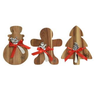 SERVIRNA DESKA DECORIS AKACIJA SNEŽAK/MEDVEDEK/ SMREKICA