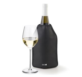 SERVIRNA POSODA ZA PIJAČE HLADILNA VREČKA 24X16 CM ČRNE BARVE ZA STEKLENICE