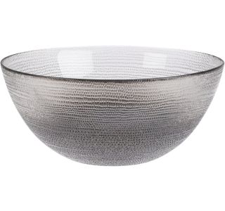 SERVIRNA SKLEDA EH 21 CM TEMNO STEKLENA Z GLITERJEM SERVIRNA SKLEDA EH 21 CM TEMNO STEKLENA Z GLITERJEM