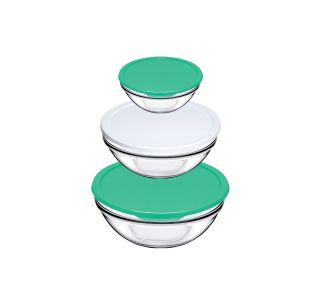 SERVIRNA SKLEDA PASABAHCE SET SKLED CHEF S POKROVI 14-17-20CM 3/1