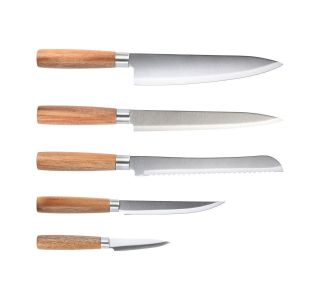 SET NOŽEV ESTIA SET 5 KUH. NOŽEV NA PODSTAVKU ALLURE 01-24826